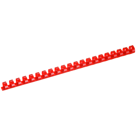 Пружины пластик D=16мм OfficeSpace, красный, 100шт. 292191