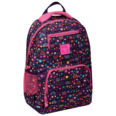Рюкзак ArtSpace School "Floral", 44*31*16см, 1 отделение, 4 кармана, уплотненная спинка 333490