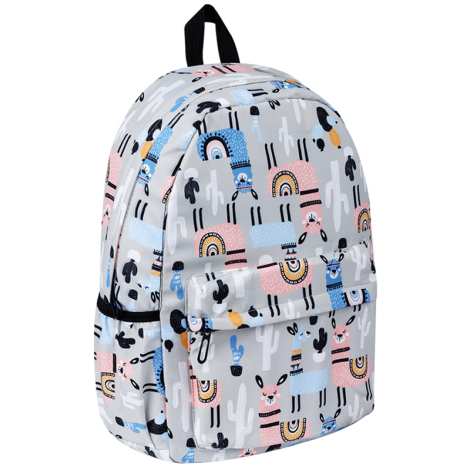 Рюкзак ArtSpace Pattern "Lama", 41*28*14cм, 1 отделение, 3 кармана 333480