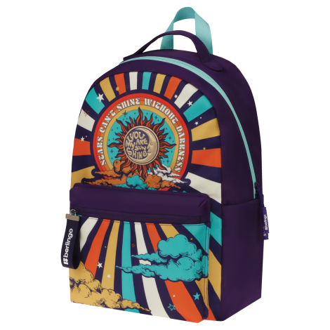 Рюкзак Berlingo "Groovy" 41*28*16см, 1 отделение, 3 кармана, уплотненная спинка 351980