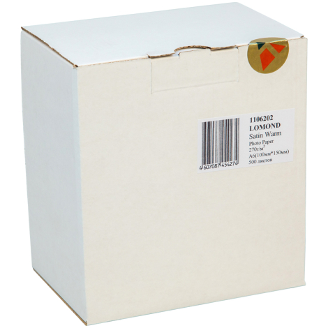 Фотобумага А6 (100*150) для стр. принтеров Lomond, 270г/м2 (500л) сатин 225012