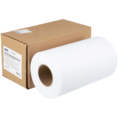 Бумага широкоформатная OfficeSpace, 297мм*175м, 80г/м2, вт. 76мм, для инженерных машин 320504