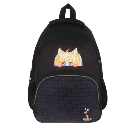 Рюкзак ArtSpace School "Hi", 40*28*18см, 2 отделения, 3 кармана, уплотн. спинка 364779