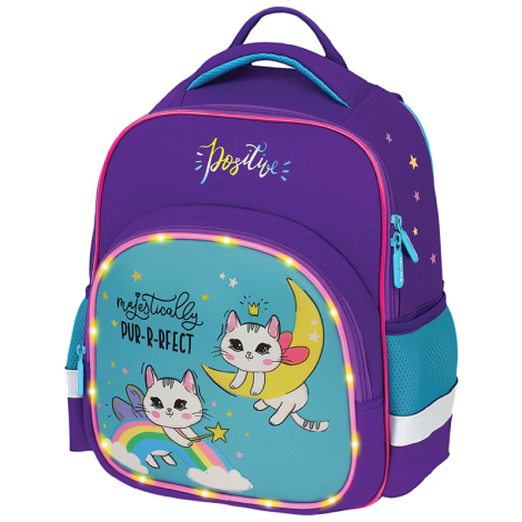 Рюкзак Berlingo Kids "Positive" 36*27*12см, 1 отделение, 2 кармана, эргономичная спинка, LED кант 336402