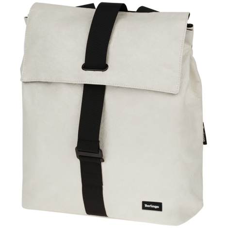 Рюкзак Berlingo Trends "Eco white" 36*28,5*13см, 1 отделение, тайвек 336390