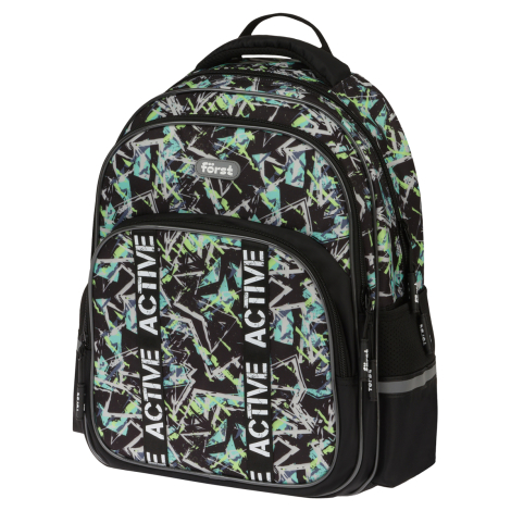 Рюкзак F&ouml;rst F-COMFY "Abstract" 38*29*15см, 2 отделения, 3 кармана, эргономичная спинка 351781