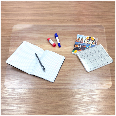 Настольное покрытие OfficeSpace 48*65см, прозрачное глянцевое 361474