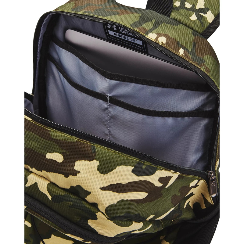 Рюкзак Under Armour UA Hustle Sport Backpack 1364181-310 зеленый ...
